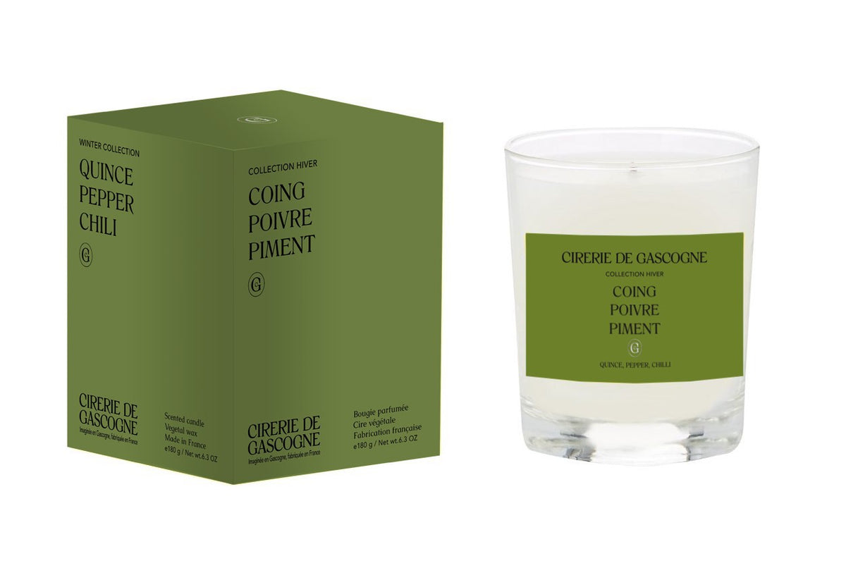 Bougie parfumée - Coing, Poivre et Piment