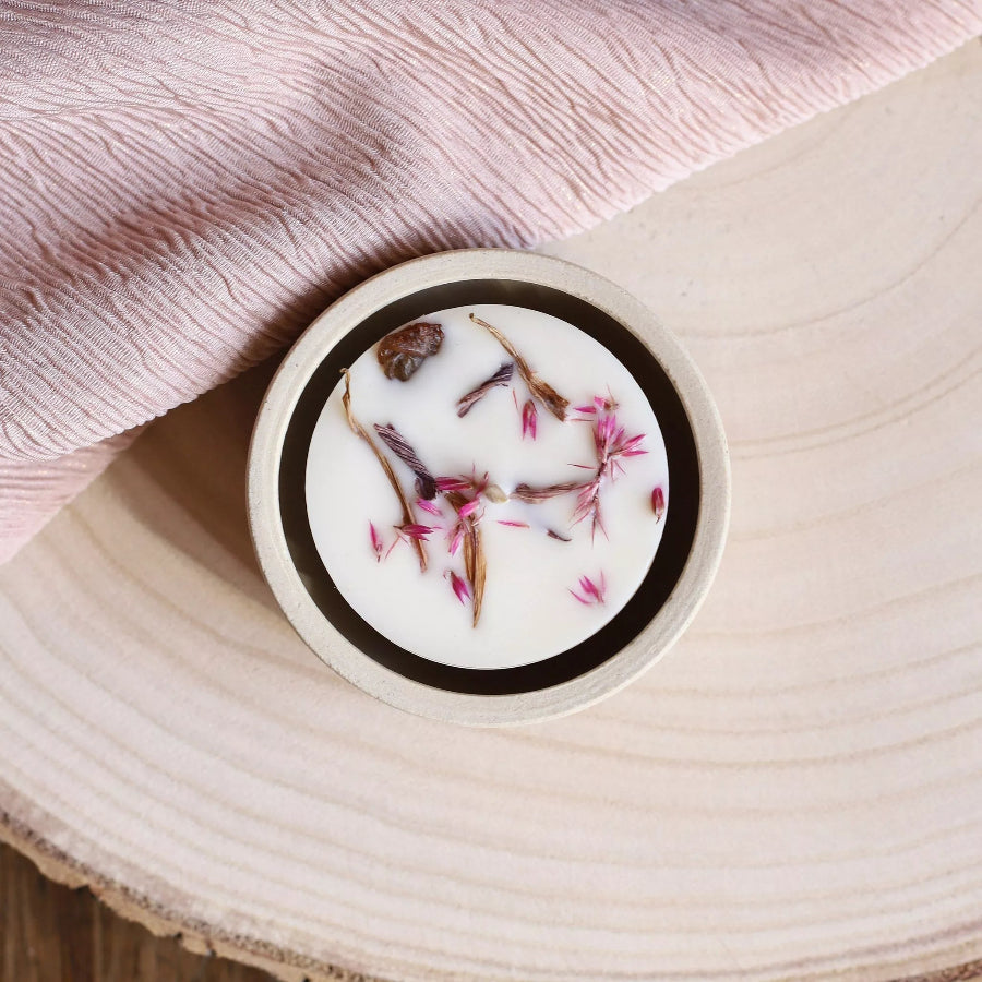 Bougie naturelle fabriquée en France
