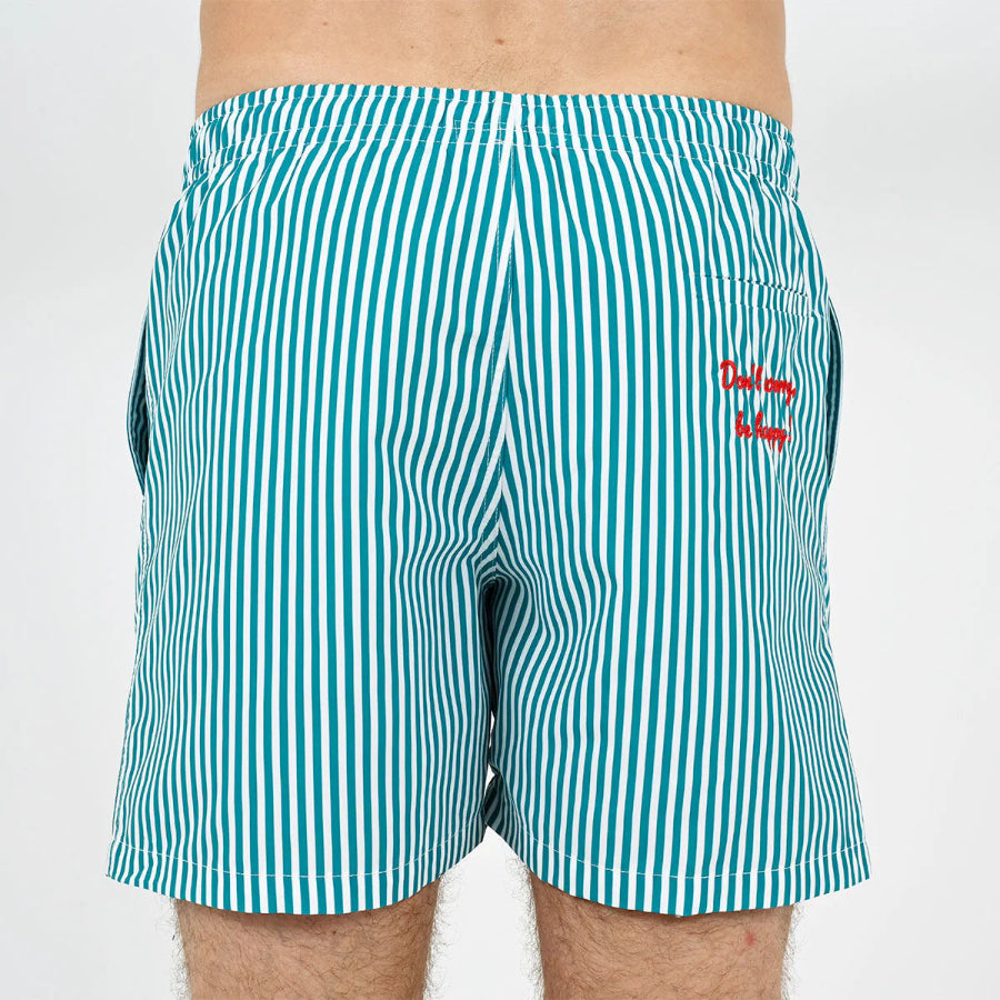Maillot de bain - Le nautique vert vue de dos