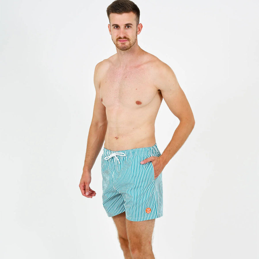 Maillot de bain - Le nautique vert vue de face