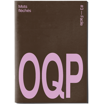 Mots fléchés contemporains - OQP #3