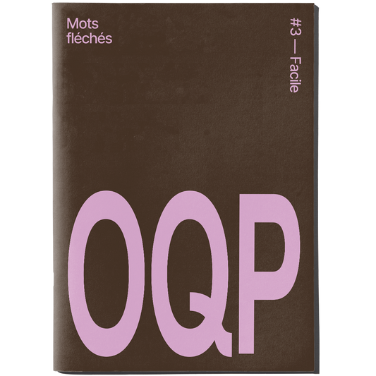Mots fléchés contemporains - OQP #3