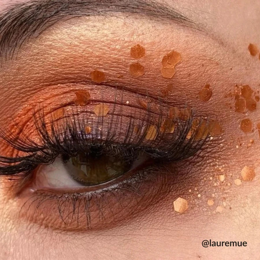 Paillettes cuivre biodégradables
