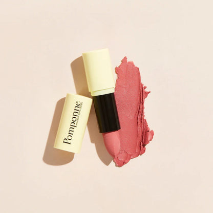 rouge à lèvres rose pale pomponne