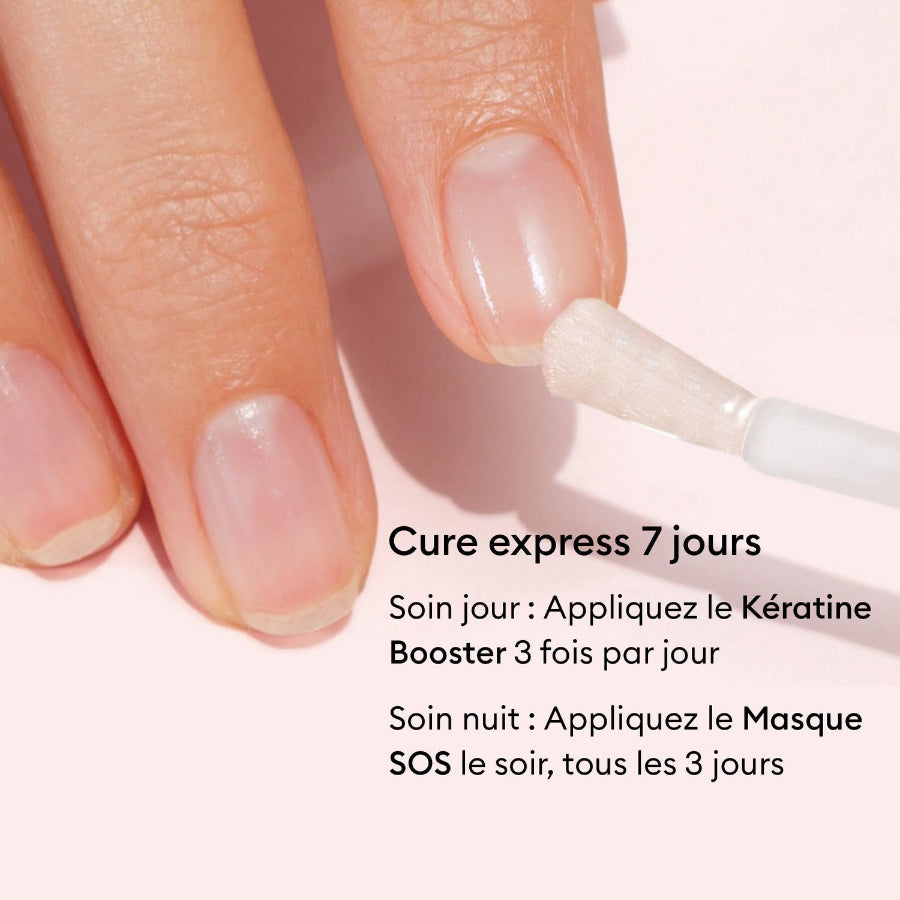 Coffret vernis soin pour ongles - Duo Day & Night. Consignes d'utilisation