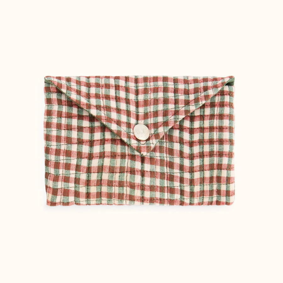 Mini pochette ravi khadi fougère
