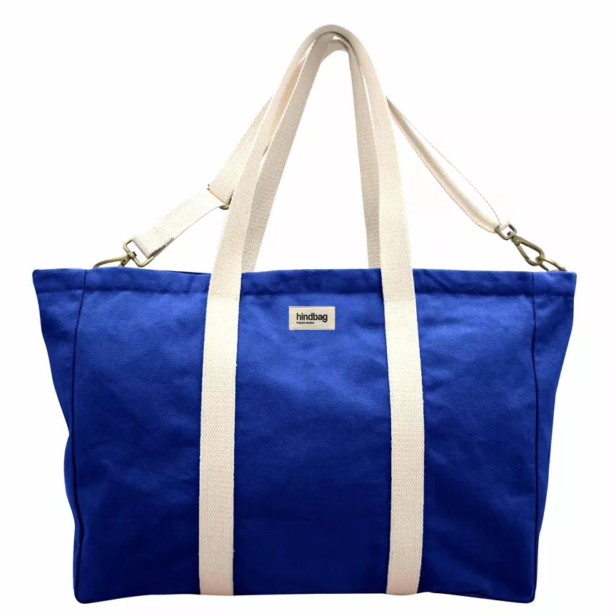 Sac weekend Jean Bleu électrique 4