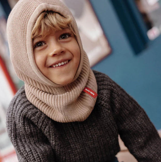 cagoule enfant hello hossy couleur latte