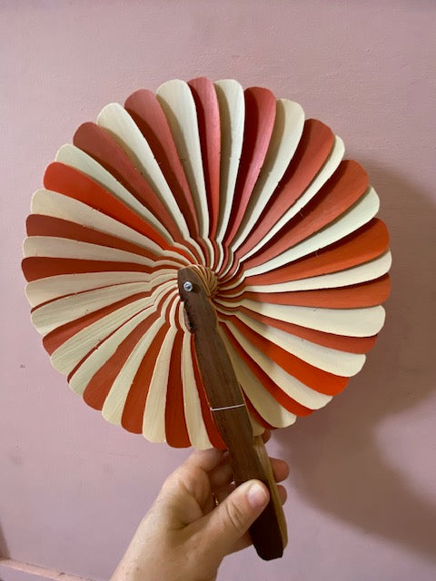 eventail terracotta