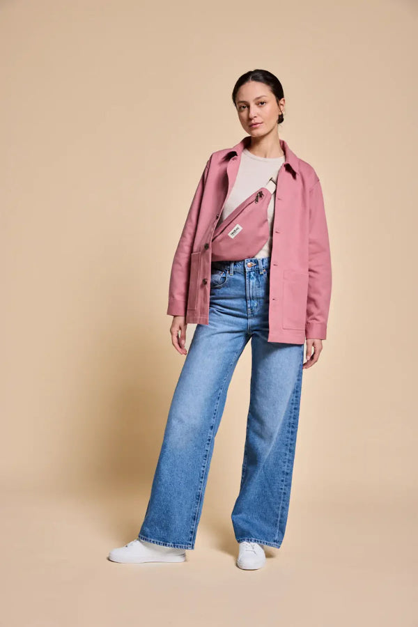 veste hindbag rose