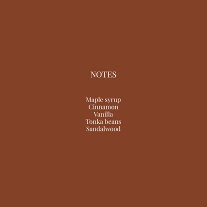 notes du parfum câlin d'automne