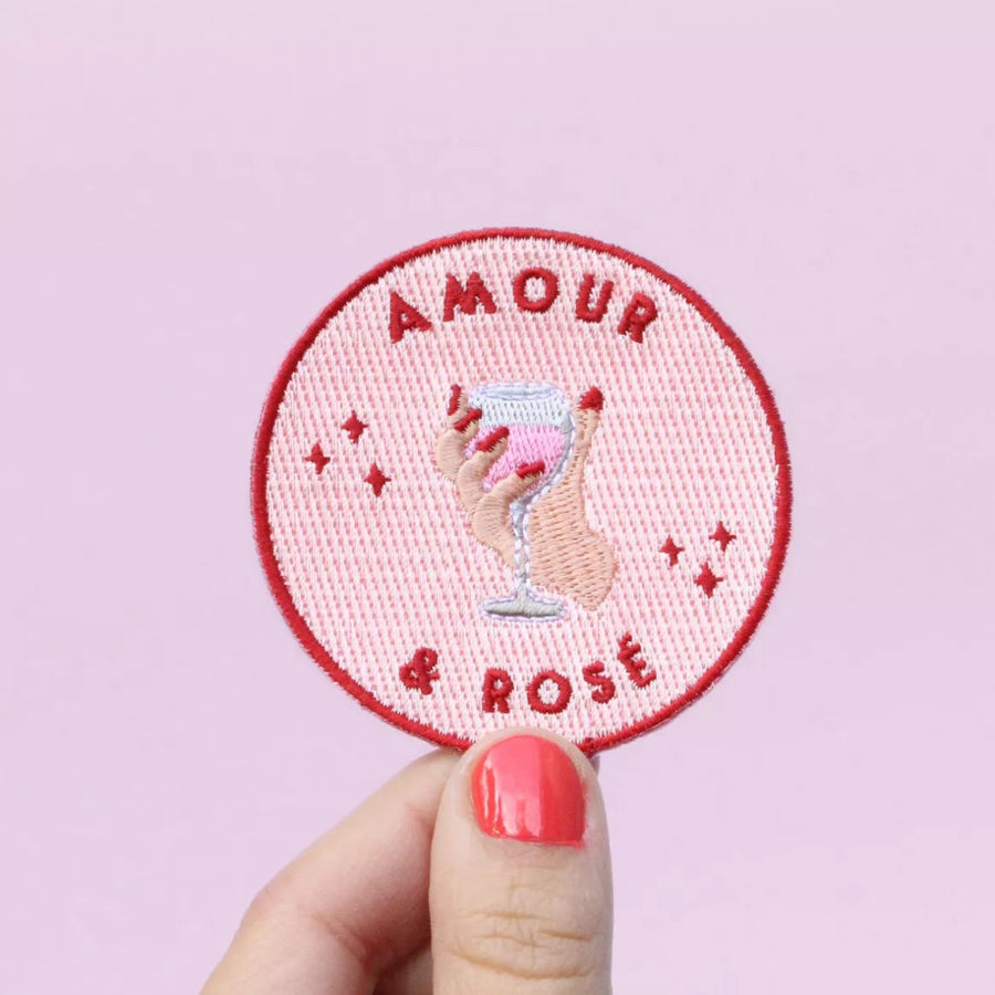 patch thermocollant malicieuse amour et rosé