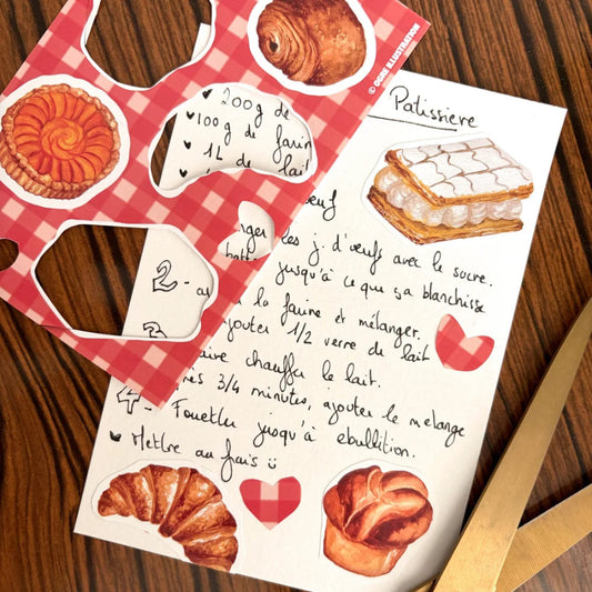 aperçu des stickers bolangerie orge illustration
