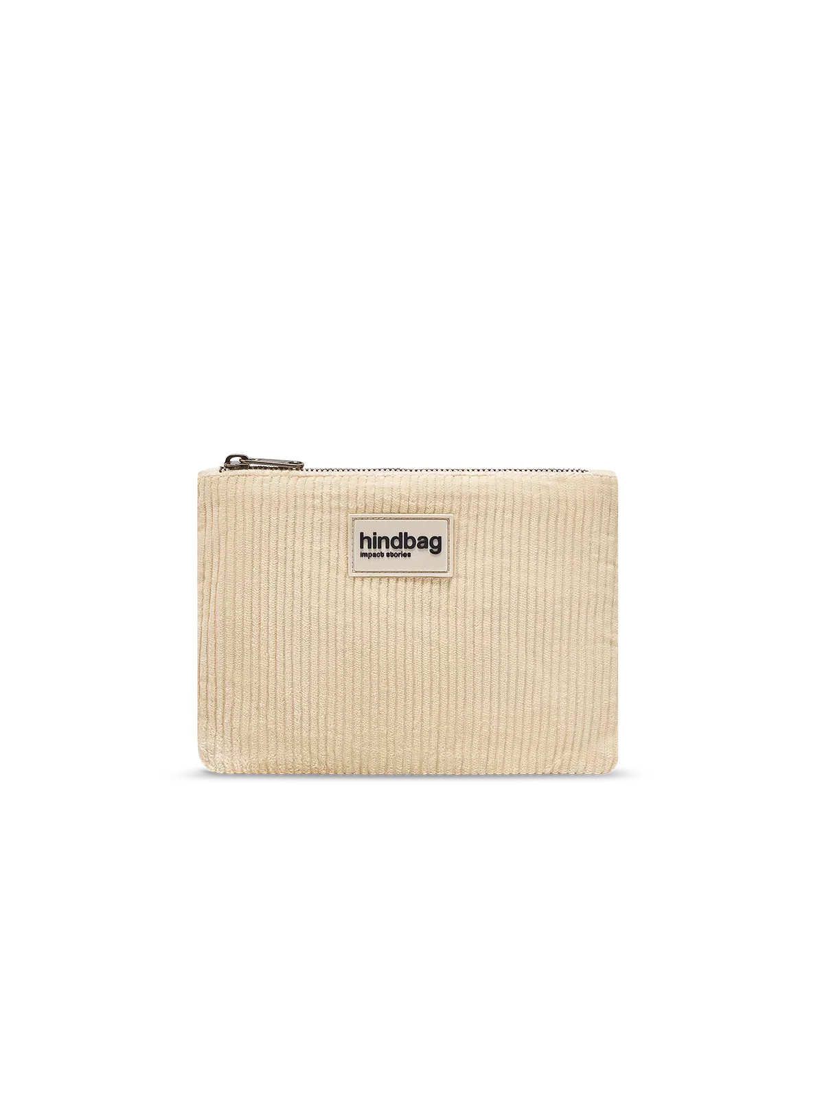 Pochette Lou Hindbag courleur velours crème
