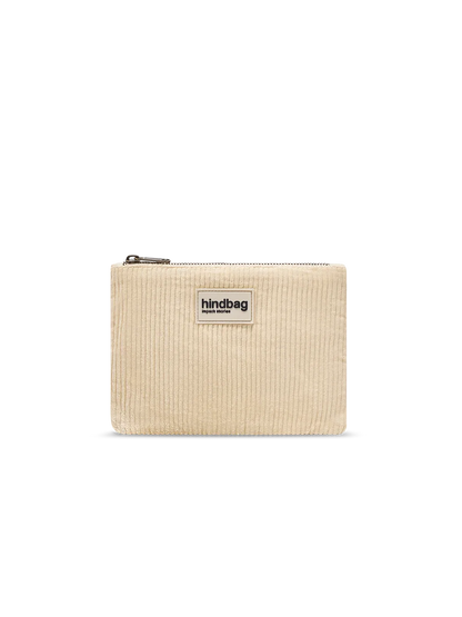 Pochette Lou Hindbag courleur velours crème