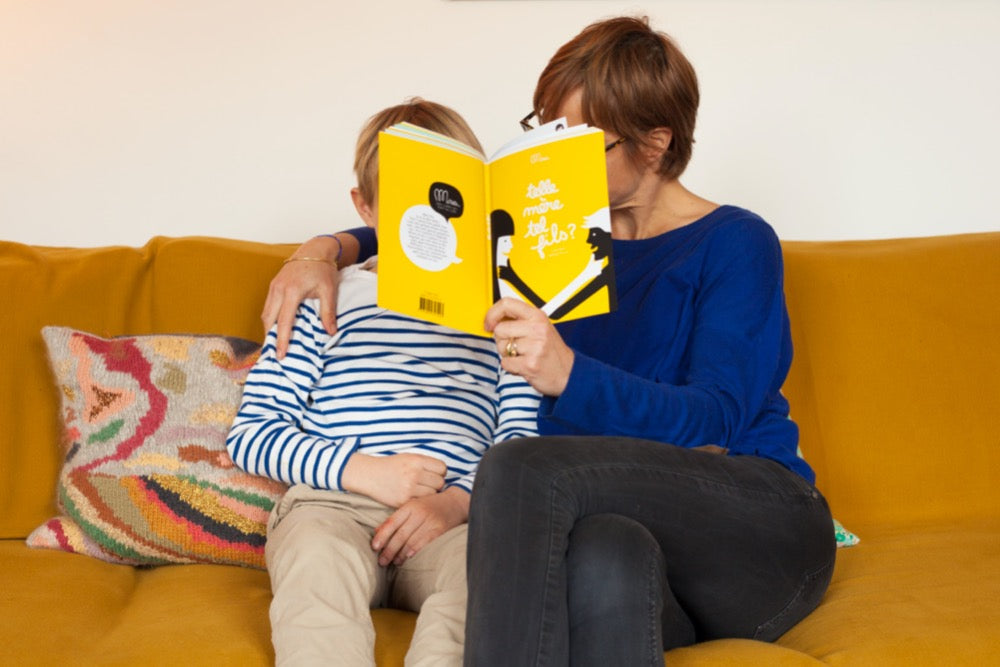 Telle mère tel fils, livre à remplir à 2. Edition minus