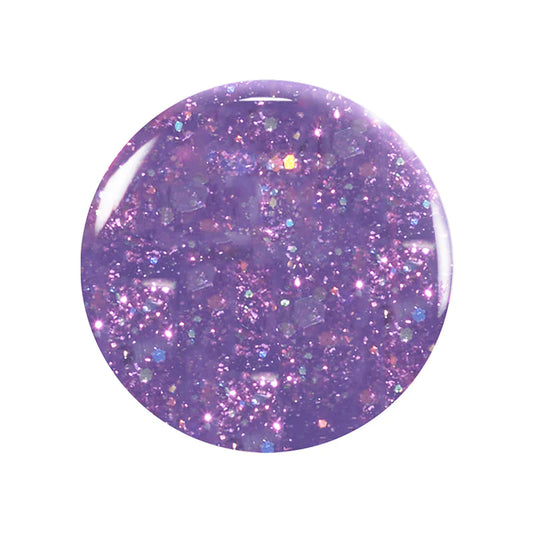 Vernis enfant Scarlett la chouette couleur violet à paillettes